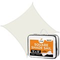 Xpose Safety Sun Shade Sail 10' x 10' - White Square SHSWHT-1010-X